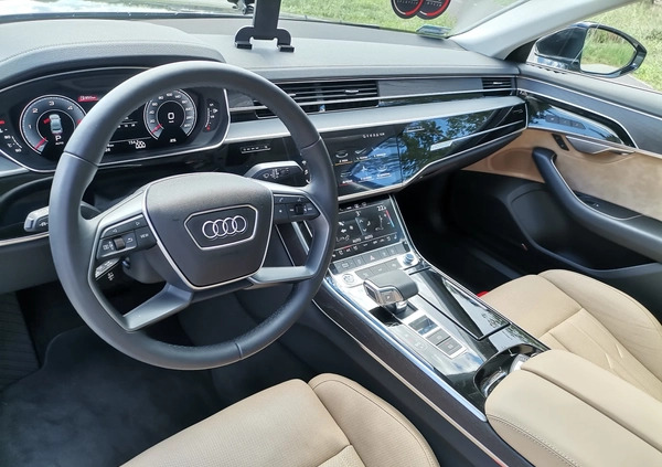 Audi A8 cena 380000 przebieg: 36800, rok produkcji 2021 z Wolsztyn małe 254